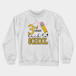 Third Grade Back to School Crewneck Sweatshirt